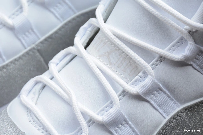 Metallic Jordan 11 AR0715-100 SilverVast Air Grey White WMNS 0416